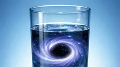 Vědci objevili ve vodě jev podobný černým dírám