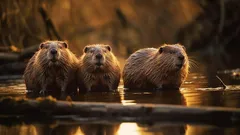 Bobři kácí stromy ne kvůli jídlu: překvapivá pravda